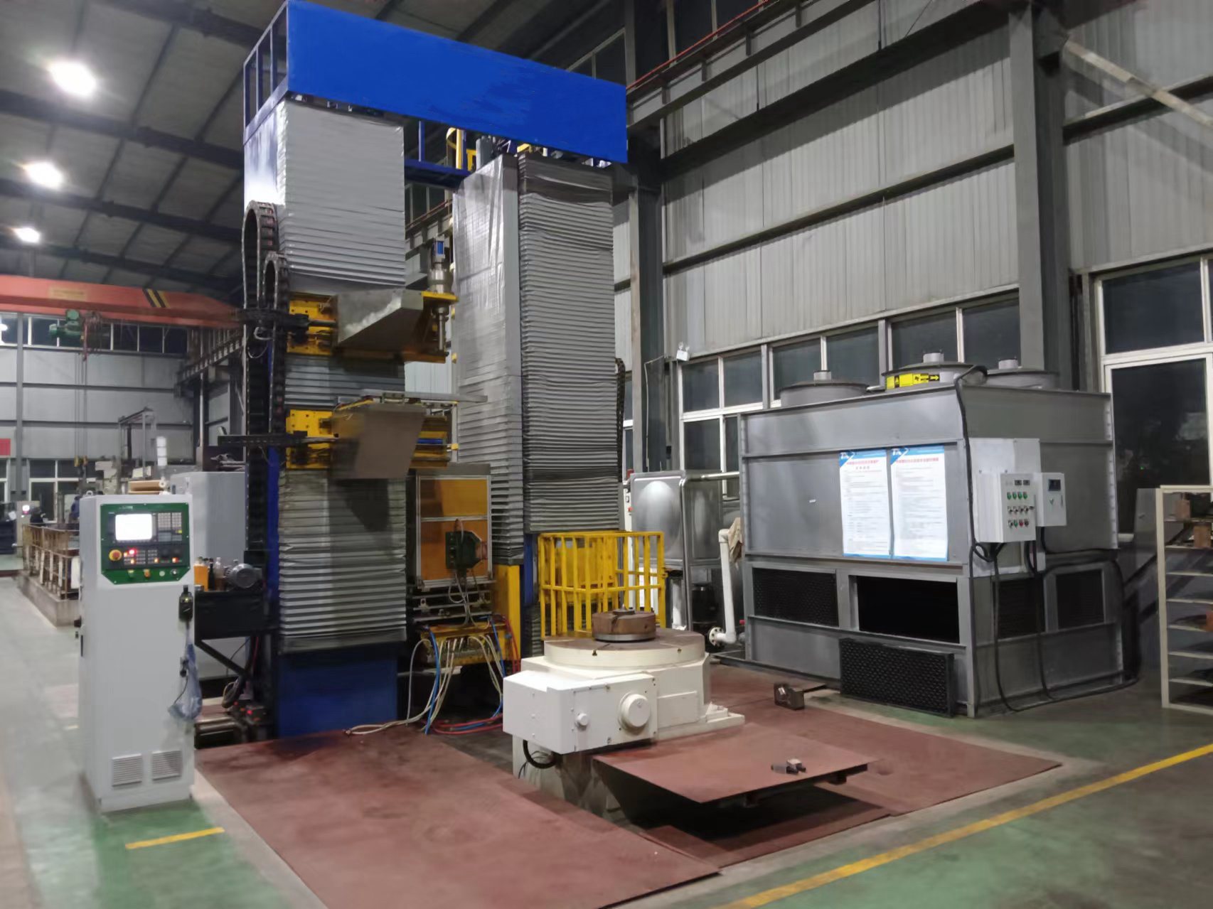 heavy duty induction heat treatment system
