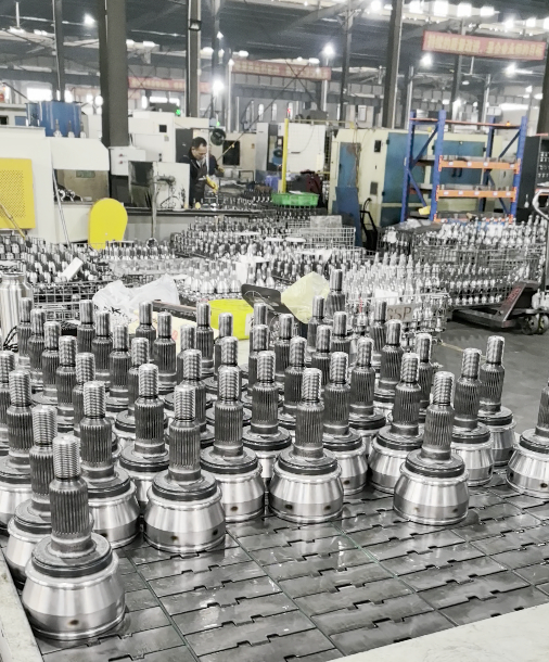 CV Joints automatic induction hardening machine